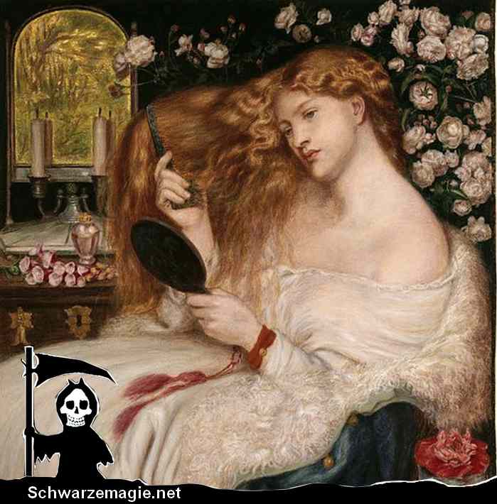 Lilith, Gemälde aus dem 19. Jahrhundert.