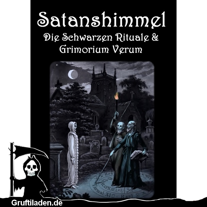 Das Magie-Buch „Satanshimmel – Die Schwarzen Rituale und Grimorium Verum“ gibt es bei Gruftiladen.de.