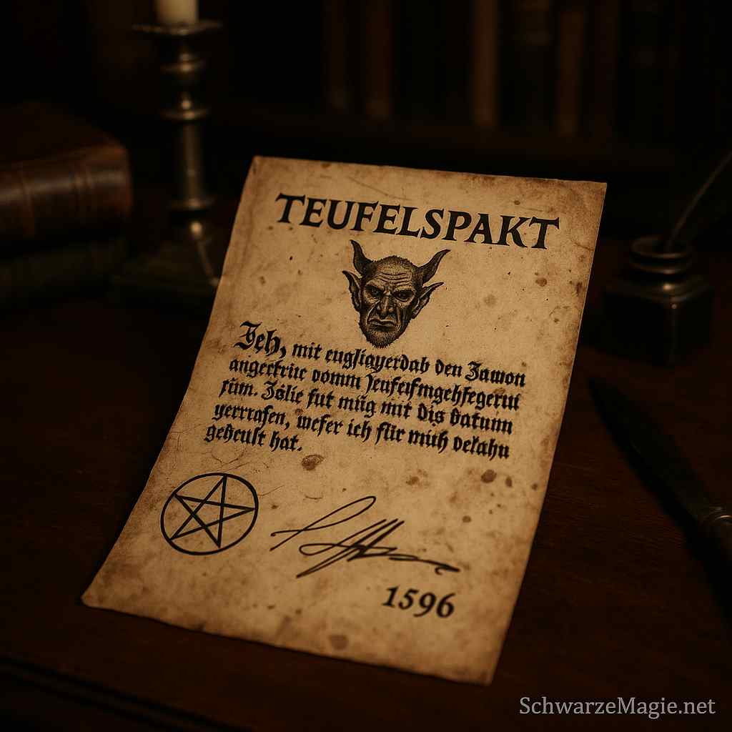 Ein Teufelspakt ist in der Magie ein bewusst geschlossener Vertrag mit einem Dämon oder dem Teufel, um im Austausch für spirituelle oder materielle Wünsche die eigene Seele oder Gefälligkeiten zu überlassen.