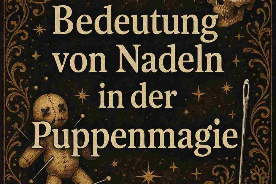 Nadeln im Voodoo symbolisieren die gezielte Lenkung von Energie oder Absichten, um Einfluss auf die Person zu nehmen, die die Puppe repräsentiert.