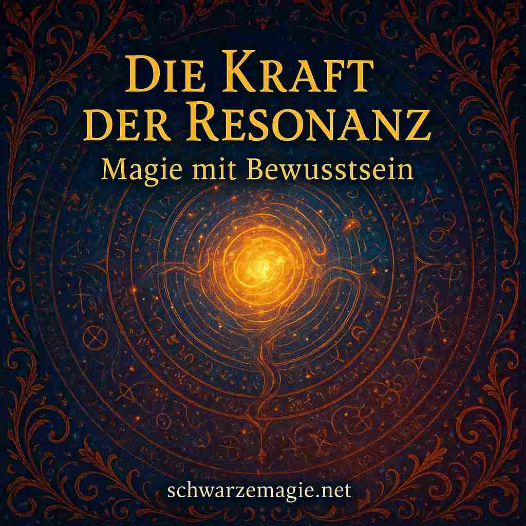 Resonanz beschreibt in der Magie das Prinzip, dass ähnliche Schwingungen oder Energien sich gegenseitig anziehen und verstärken.
