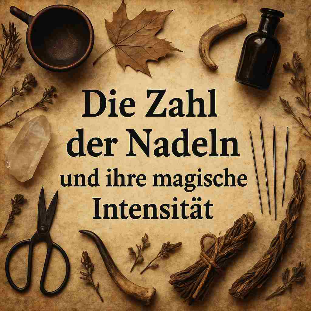 Im Voodoo symbolisiert die Zahl der Nadeln die Intensität und Zielgerichtetheit der magischen Absicht.